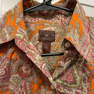 Lucky Brand snap up shirt- size medium but runs a bit smaller